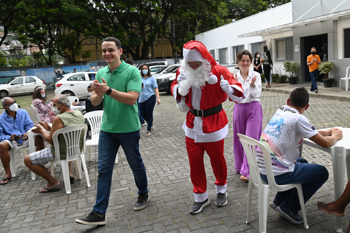 Almoço de Fim de Ano no Novo Abrigo