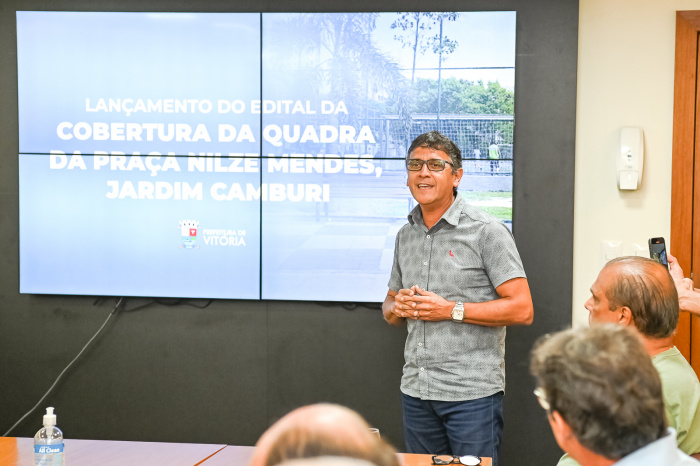 Lançamento do Edital da Cobertura da Praça Nilze Mendes