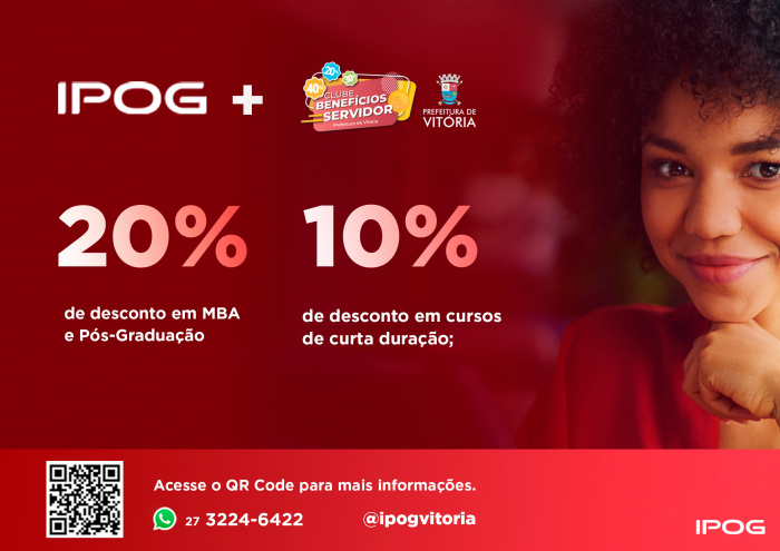 Parceria IPOG com o CLube de Benefícios do Servidor