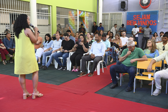 Inauguração do CMEI Georgina Trindade Faria