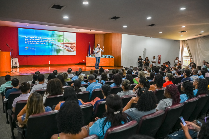 Entrega de Tablets aos Agentes Comunitários de Saúde e de Combate às Endemias