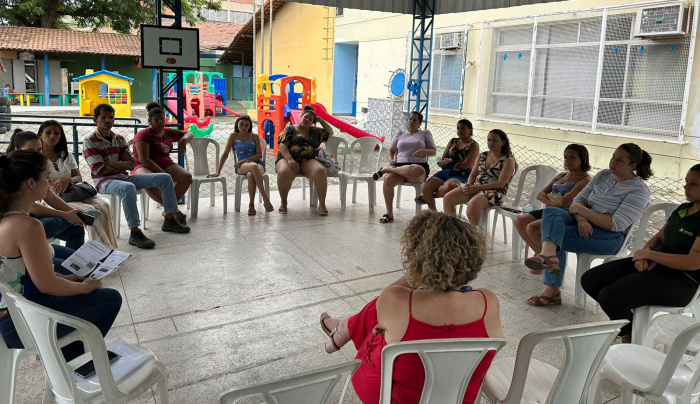 Cmei Rubem Braga - roda de conversa Cane