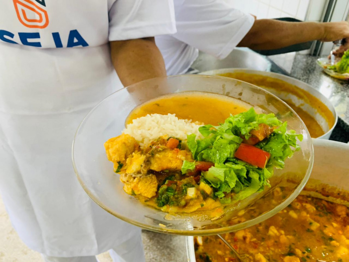 Moqueca capixaba na alimentação escolar de crianças e estudantes de Vitória