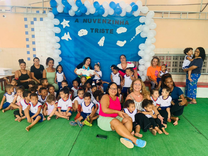 Semana da literatura infantil encanta crianças de Cmei em Resistência