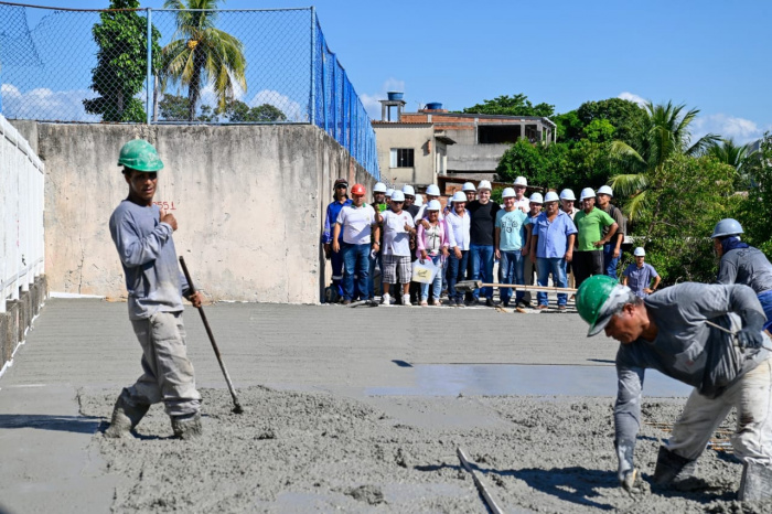 Visita técnica às obras da Orla de São Pedro