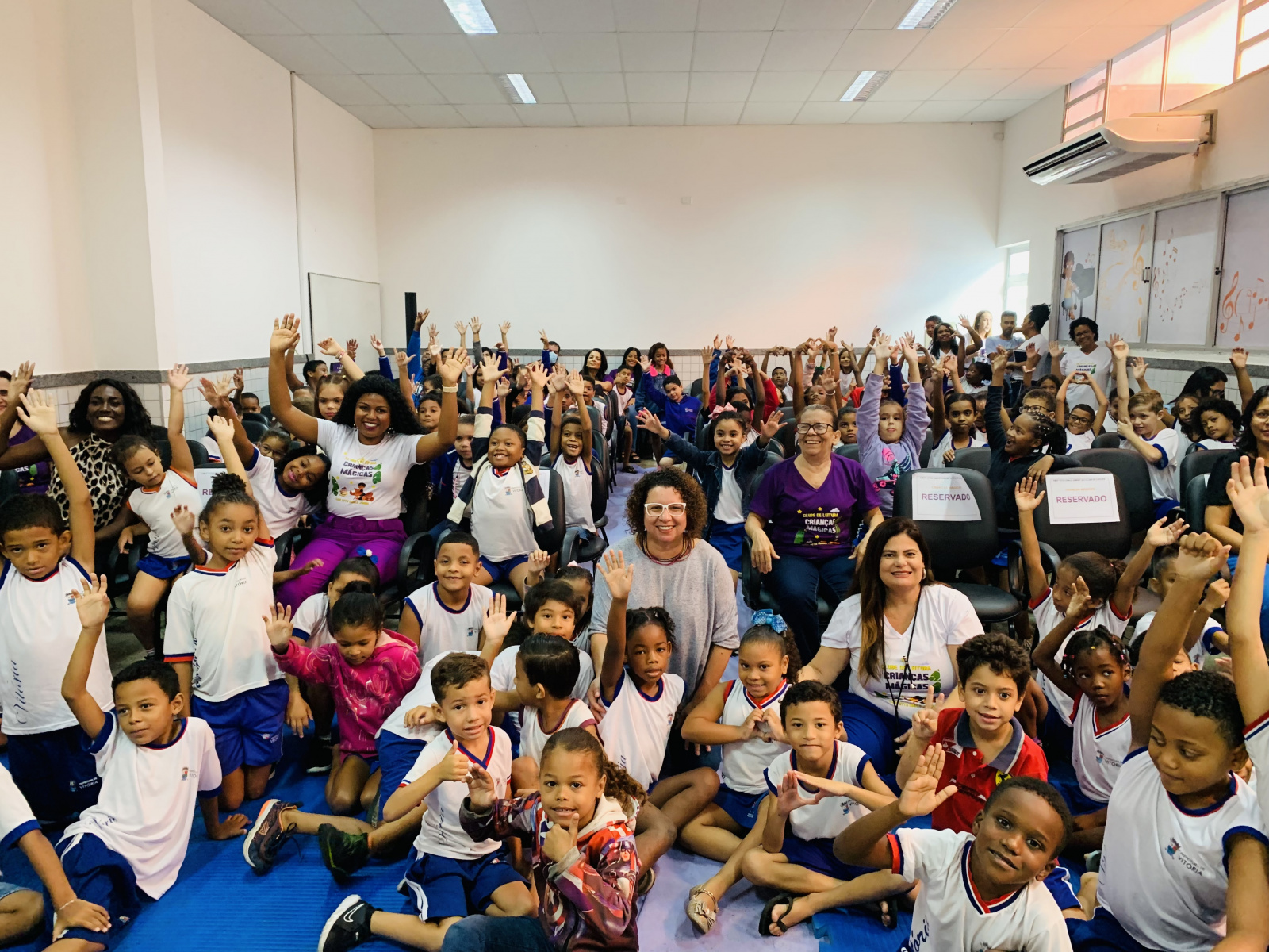 Crianças mágicas: clube da leitura encanta estudantes em escola de Itararé  – Prefeitura de Vitória