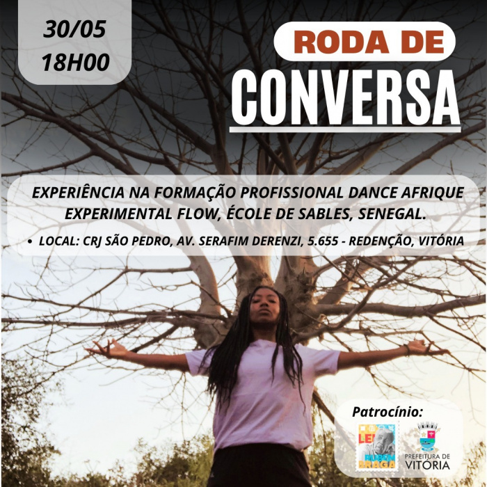 No dia 30 de maio encontro será às 18 horas no CRJ Itinerante.