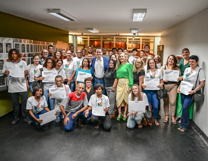 Formatura dos Cursos do Projeto 
