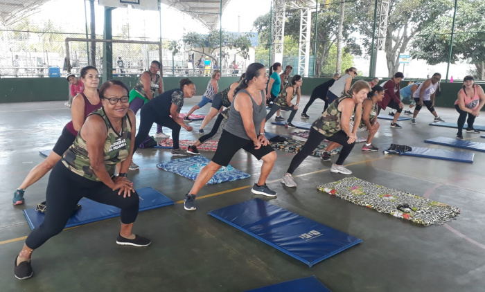 Aula do SOE para as Guerreiras da Prainha de Santo Antônio