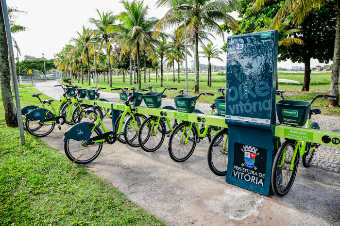 Bike Vitória - Estação 23 Vitória 360 - Reformada com mais 9 saídas