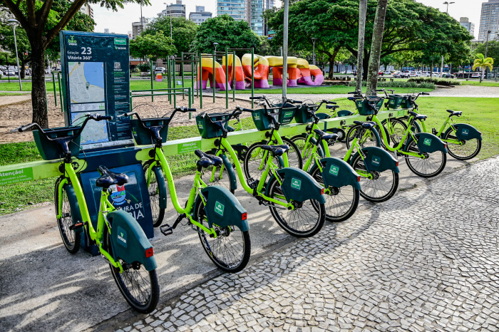 Bike Vitória - Estação 23 Vitória 360 - Reformada com mais 9 saídas