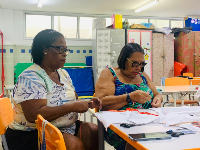 Oficinas possibilitam geração de renda para comunidade escolar de Bela Vista