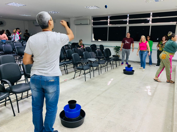 Formação com professores de Educação Física