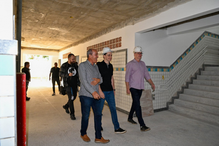 Prefeito realiza visita técnica às Obras do CMEI Rubens José Vervloet