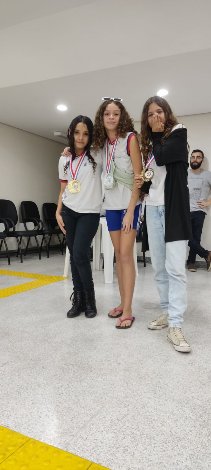Campeões Jemvi Damas Feminino Mirim