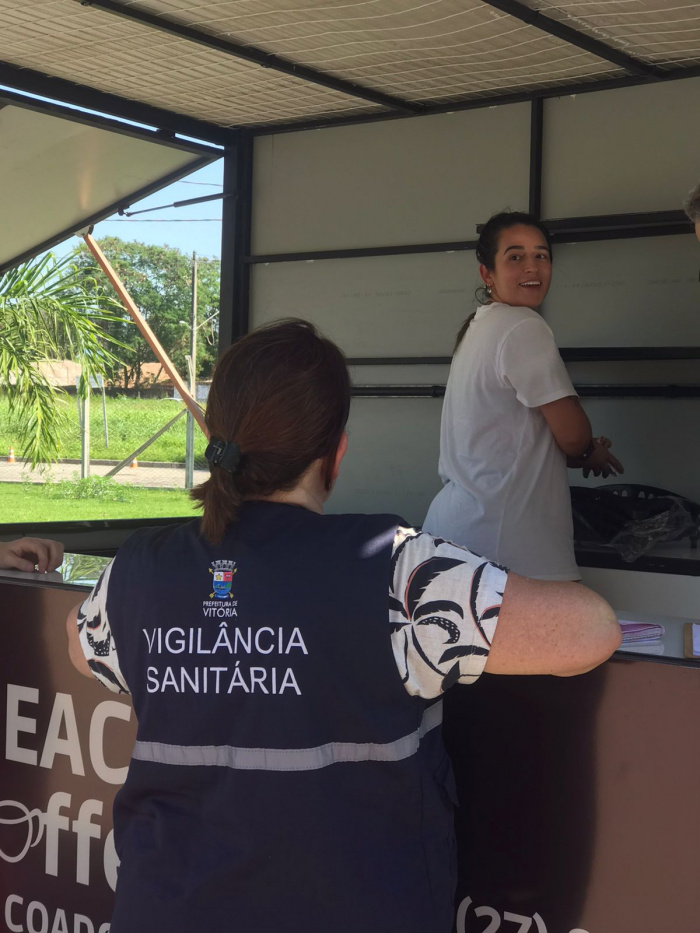 Vistoria da Vigilância Sanitária nos Food Truck´s
