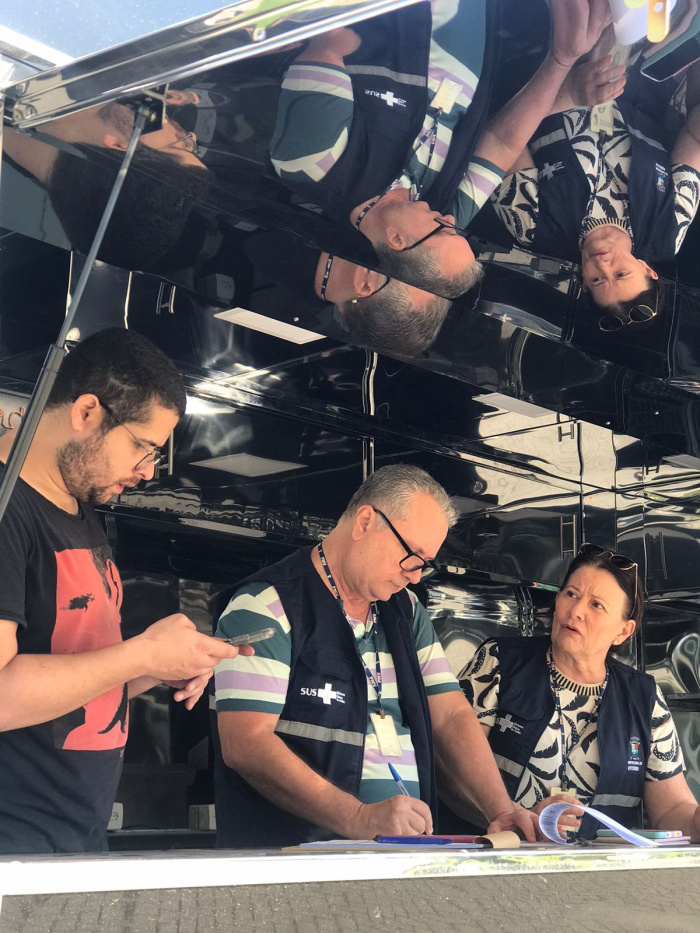 Vistoria da Vigilância Sanitária nos Food Truck´s