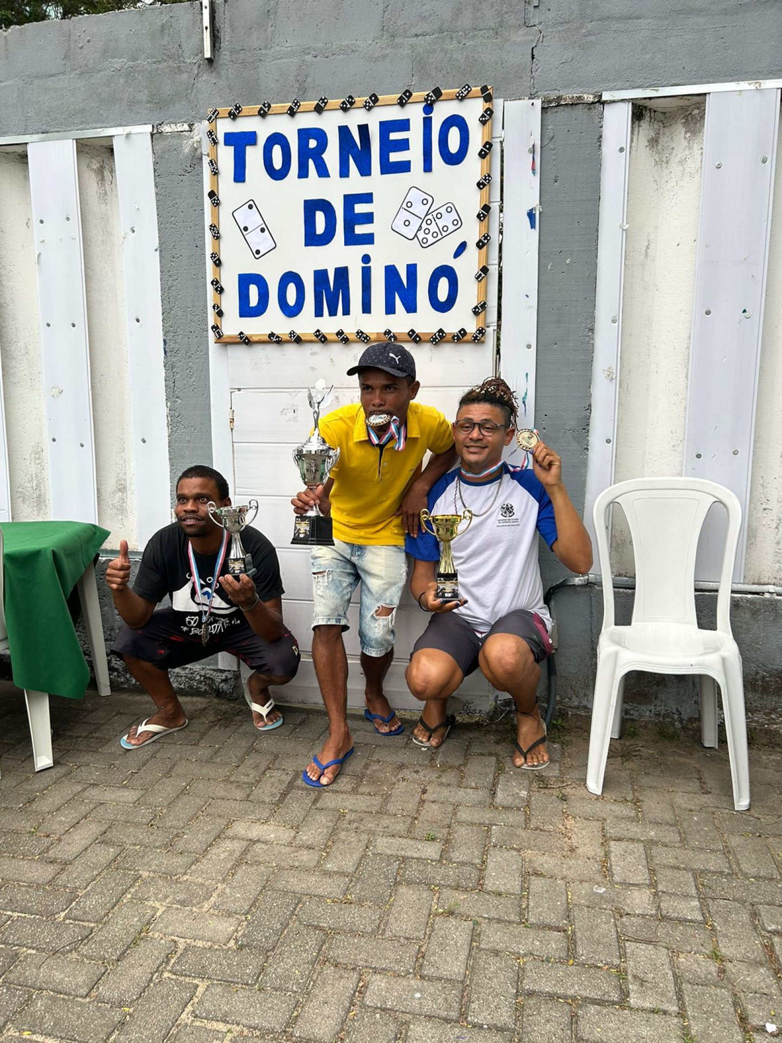 Jogo de Dominó - Santos Tradicionais