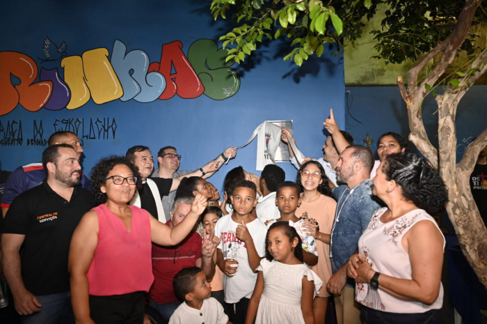 Entrega da reforma da praça Benedito Bernardo da Silva