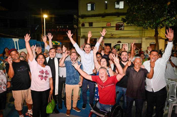 Entrega da reforma da praça Benedito Bernardo da Silva