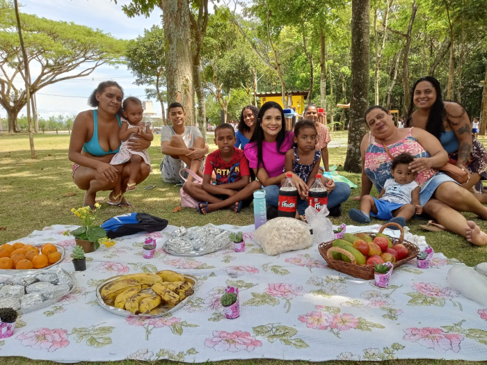 Piquenique no Parque Botânico da Vale une famílias da capital