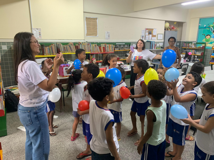 Semana da família na escola na Emef Padre Anchieta