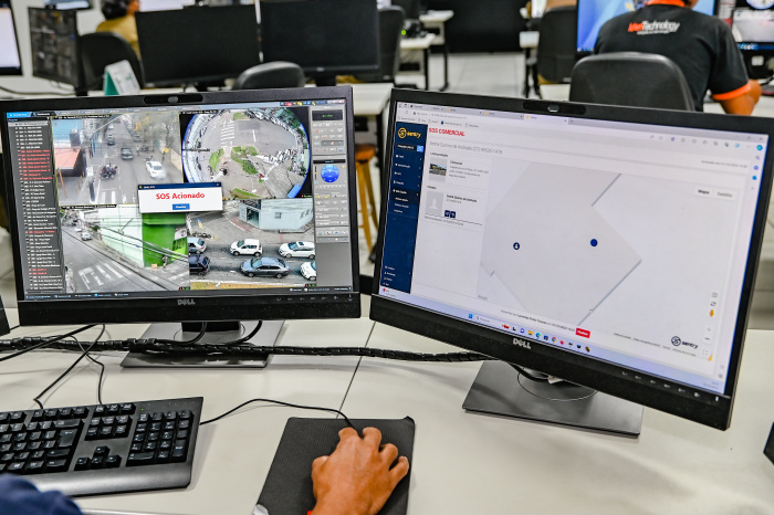 SOS Comércio - Conexão Lojista, Aplicativo e CIOM (Central Integrada de Operações e Monitoramento)