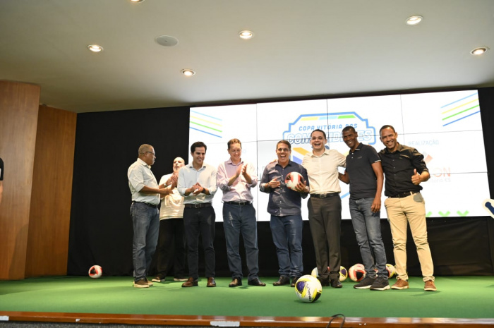 Lançamento da Copa Vitória das Comunidades on Vimeo