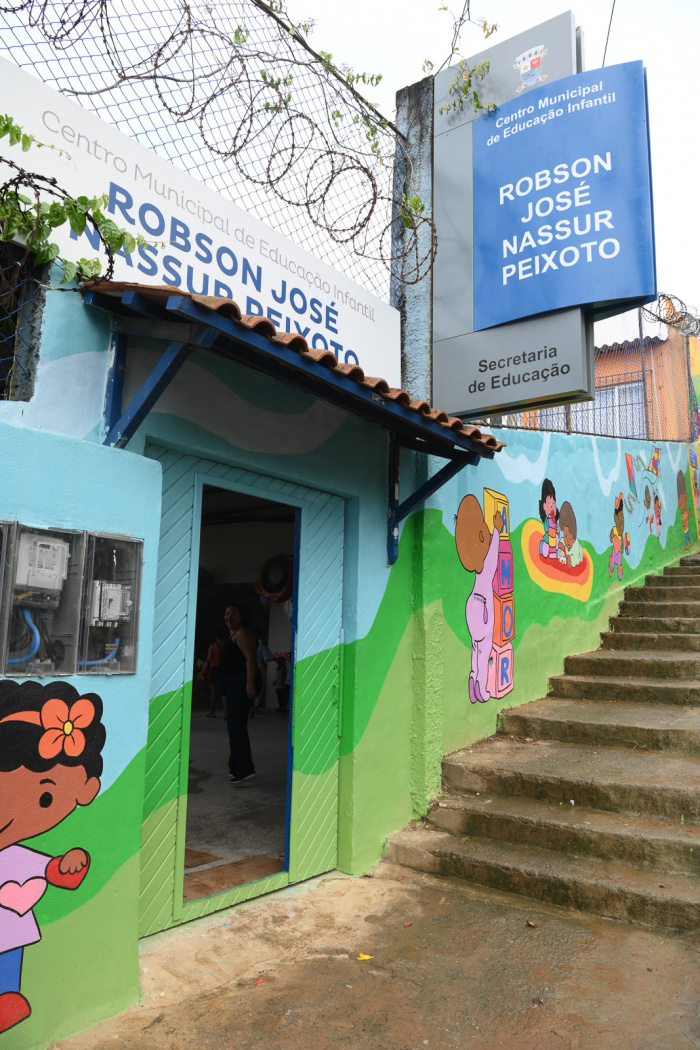 Reforma do CEMEI Robson José Nassur Peixoto _ Forte São João