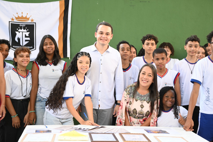 Lançamento do edital para reforma da Emef Marieta Escobar