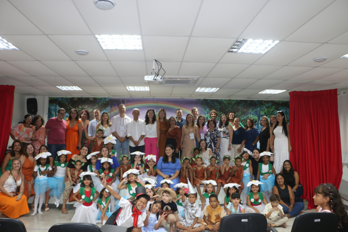 Visita à Emef Paulo Reglus Neves Freire, em Inhanguetá