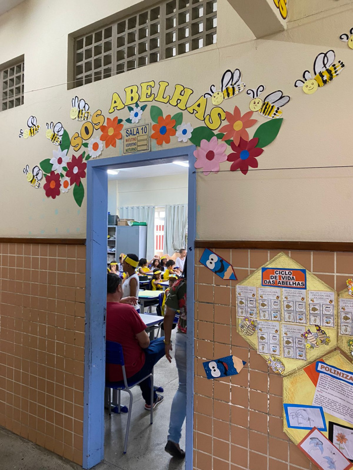 A culminância do projeto será a cerimônia de formatura dos Guardiões das Abelhas nesta quinta (30)