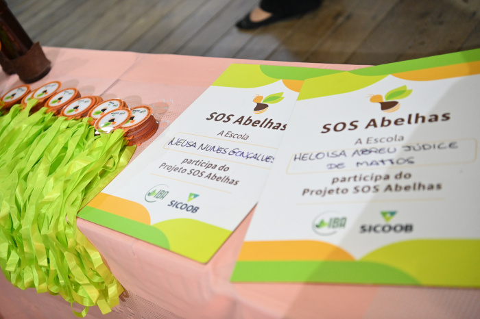 Formatura do Projeto Guardiões SOS Abelhas EMEF Heloisa Abreu Judice de Mattos