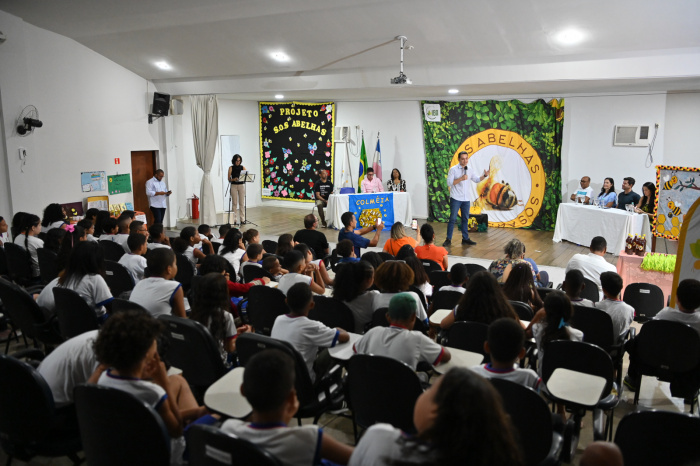 Formatura do Projeto Guardiões SOS Abelhas EMEF Heloisa Abreu Judice de Mattos