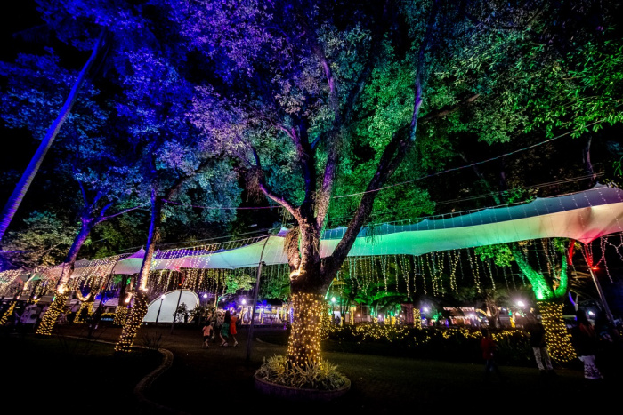 Abertura de comemorações para o Natal no Parque Moscoso