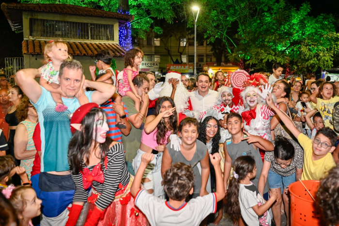Inauguração da Iluminação de Natal da Praça Regina Frigeri Furno - Jardim da Penha
