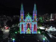 Projeção na Catedral de Vitória