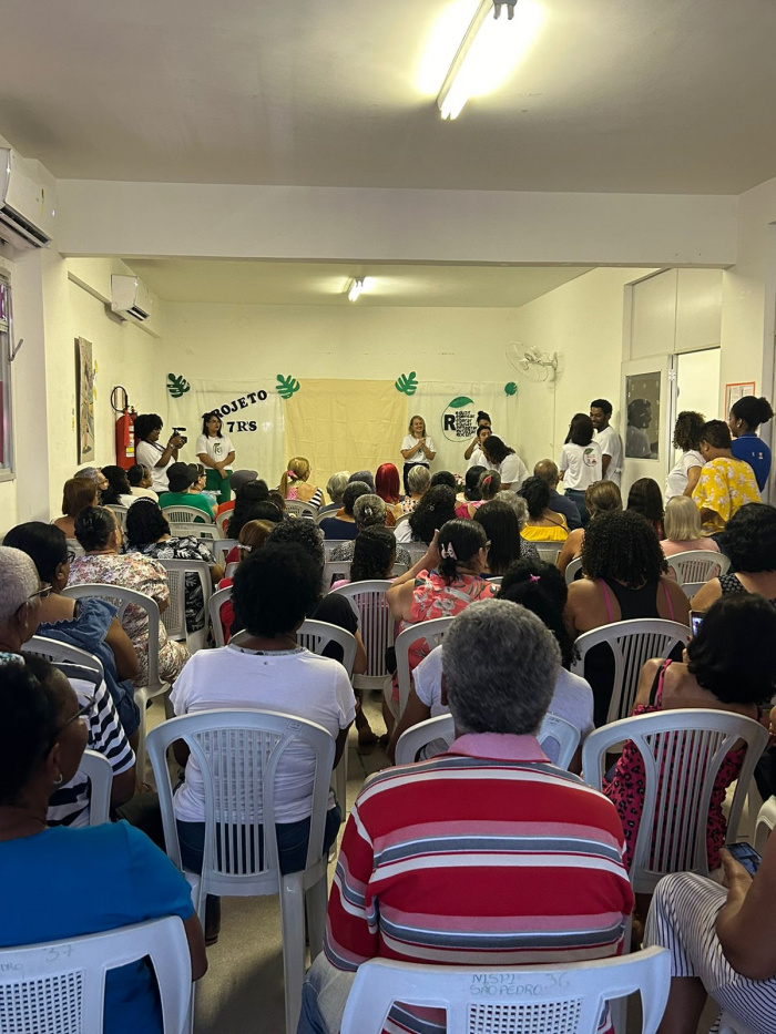 Projeto de sustentabilidade desenvolvido no Centro de Convivência de São Pedro