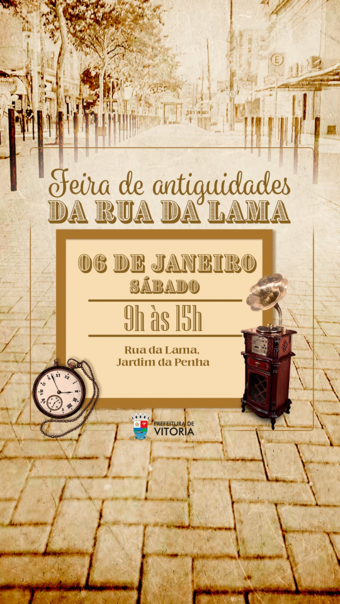 Feira de Antiguidades da Rua Lama