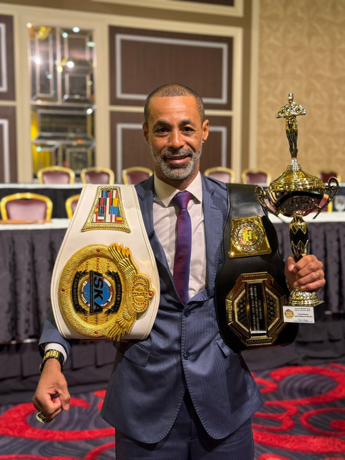 Mestre Laecio Nunes, octacampeão mundial de Kickboxing Full Contact recebe homenagem internacional