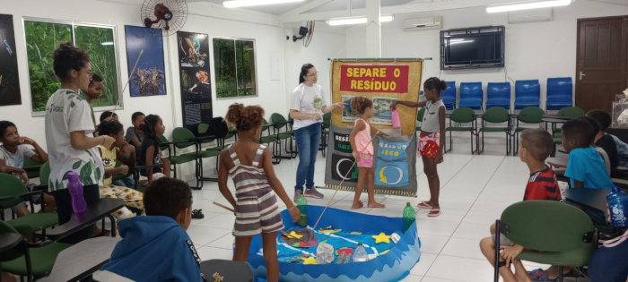 Crianças do bairro do Quadro terão atividades ambientais na Mata Paludosa