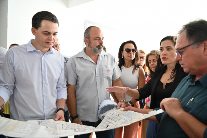 Visita as Obras do CEMEI Jaci Alves Fraga