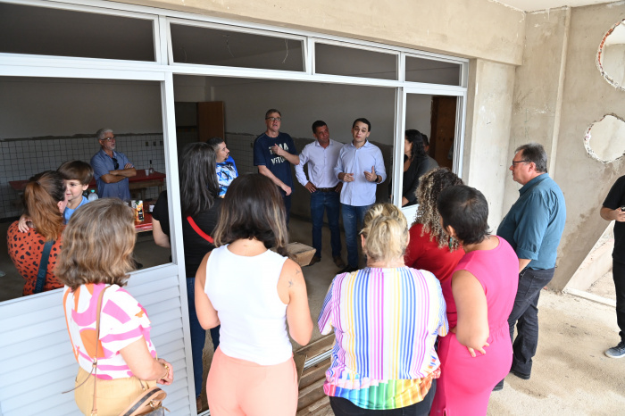 Visita as Obras do CEMEI Jaci Alves Fraga