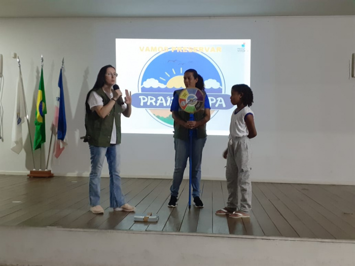 Bate-papo educativo promove sensibilização ambiental de alunos da rede municipal