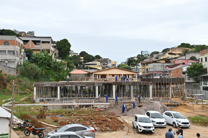 Obras do cras e Unidade de Saúde de Santo Antônio
