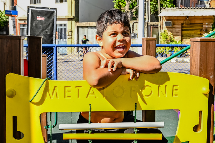 Entrega do Parque Kids do Bairro Nova Palestina