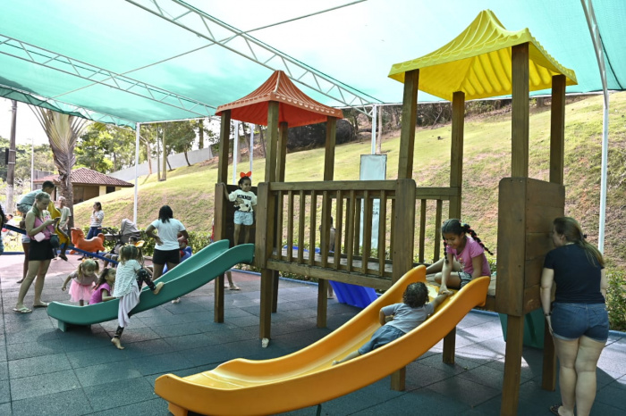 Parque Barão de Monjardim ganha parque kids