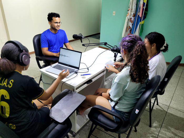 Podcast na Emef João Bandeira