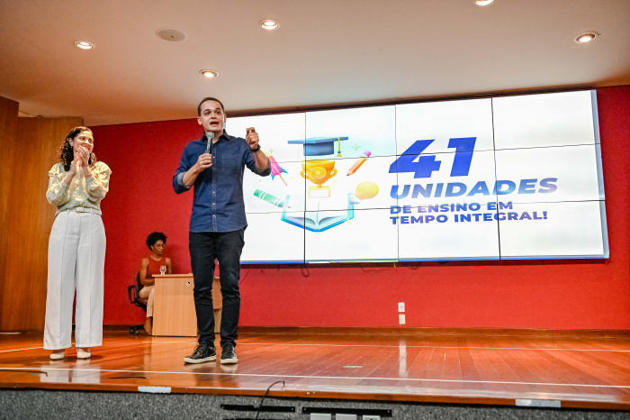 Apresentação do Plano de Ampliação do Período de Tempo Integral da Rede Educação