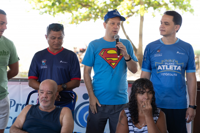 Lançamento do segundo ponto de Praia Acessível em Vitória - Jardim Camburi